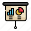chart, graph, presentation, report, data, analytics, statistics icon 