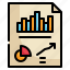 data, graph, analytics, report, growth, statistics icon 