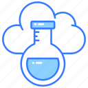 cloud, experiment, flask, research, computing, hosting, laboratory