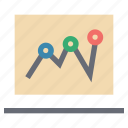business chart, chart, chart info, chart with pin, report bar chart, analytics