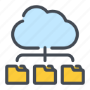cervice, cloud, connect, connection, data, file, folder