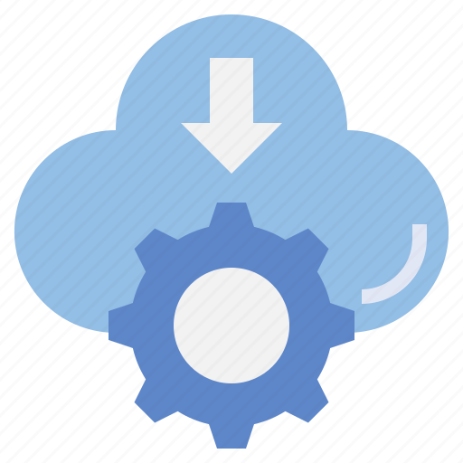 Cloud, download, recovery, desktop, sync, data icon - Download on Iconfinder
