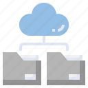 cloud, storage, recovery, sync, data, folders