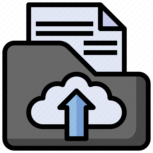 Database, cloud, computing, data, storage, file, upload icon - Download on Iconfinder