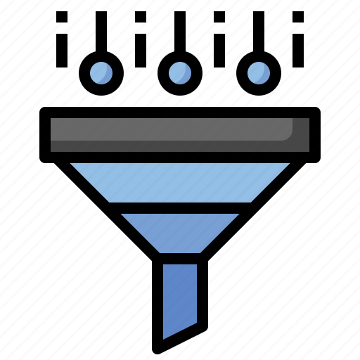 Funnel, filter, lead, generation, tool, refine icon - Download on Iconfinder