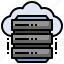 hosting, device, server, cloud, technology 