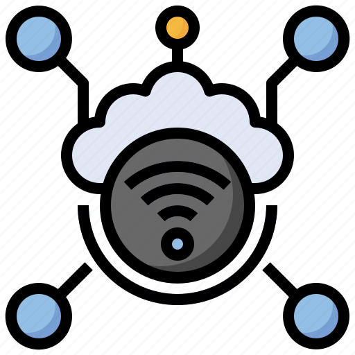 Internet, of, things, wifi, connection, networking, wireless icon - Download on Iconfinder