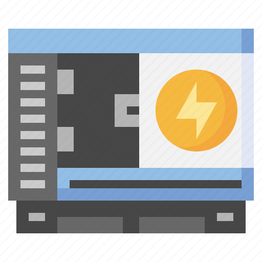 Generator, supply, electronics, charge, energy icon - Download on Iconfinder