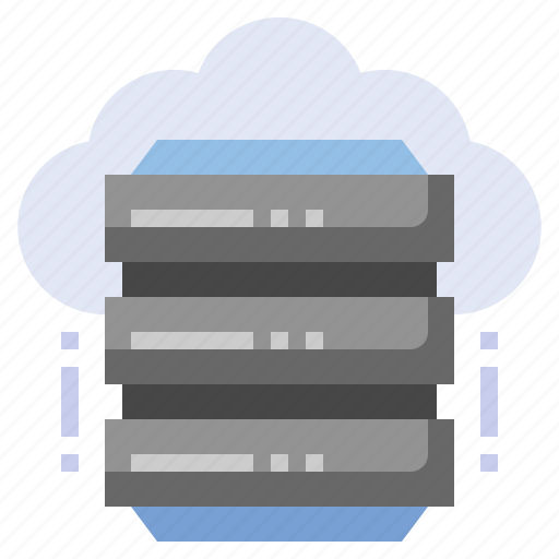 Hosting, device, server, cloud, technology icon - Download on Iconfinder
