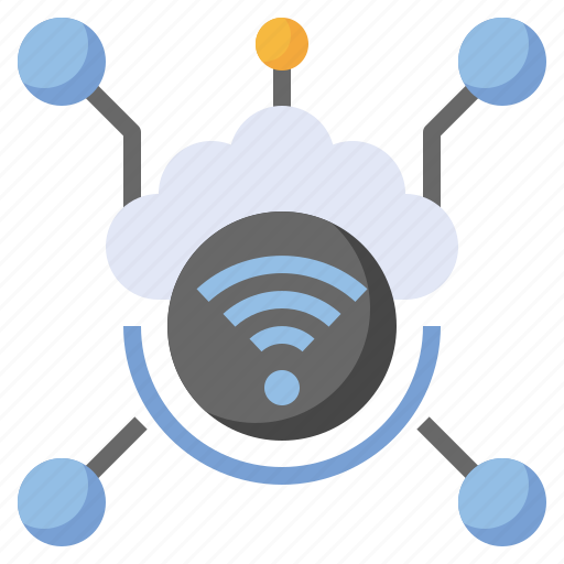 Internet, of, things, wifi, connection, networking, wireless icon - Download on Iconfinder