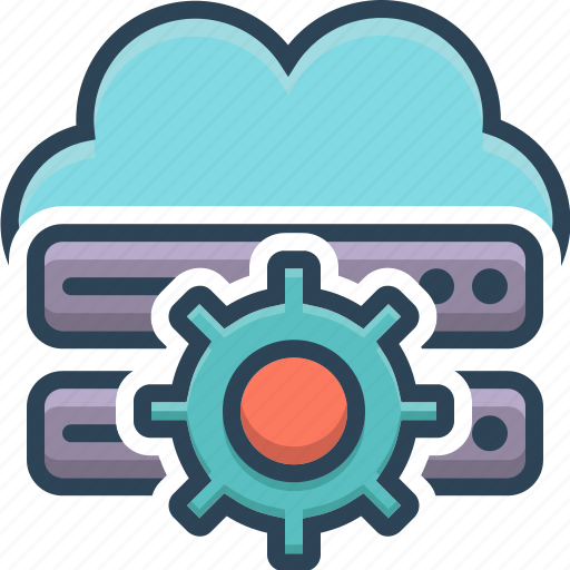 Cloud, database, server, setting icon - Download on Iconfinder