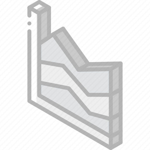 Chart, graph, growth, iso, isometric icon - Download on Iconfinder