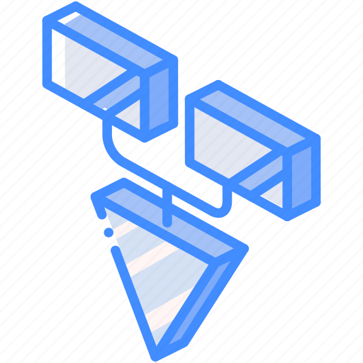 Connections, graph, iso, isometric icon - Download on Iconfinder