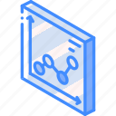 graph, iso, isometric, scatter, tile