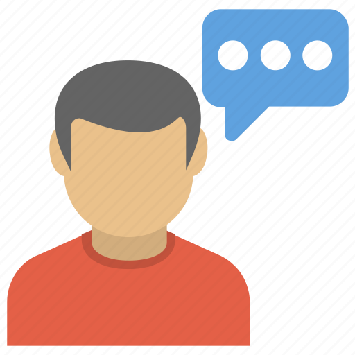 Discussion, male consultant, speech, talk, talking man icon - Download on Iconfinder