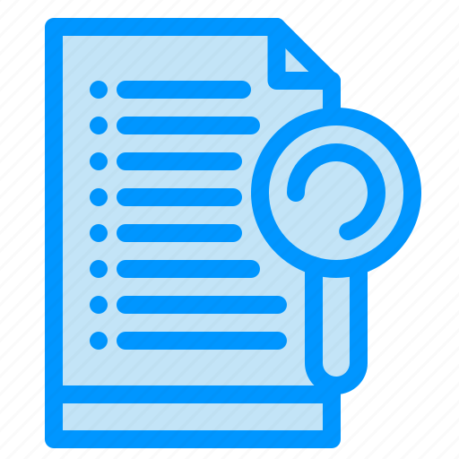 Document, file, search, server icon - Download on Iconfinder