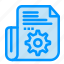 document, folder, setting, tools 