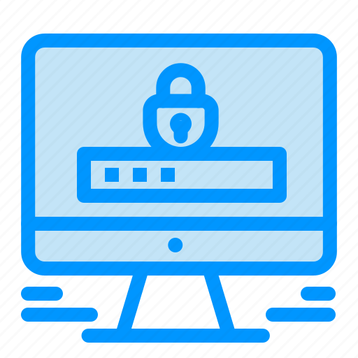 Computer, internet, lock, security icon - Download on Iconfinder