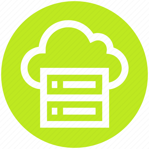 Cloud, data science, database, network, server, storage icon - Download on Iconfinder