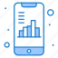mobile, analytics, document, graph, smartphone 