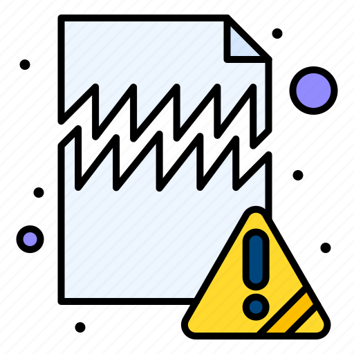 Document, error, file, alert icon - Download on Iconfinder