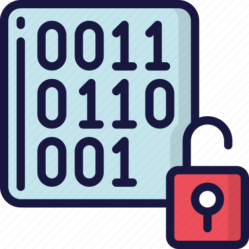 Binary, data, data science, decrypt, lock, numbers icon - Download on Iconfinder