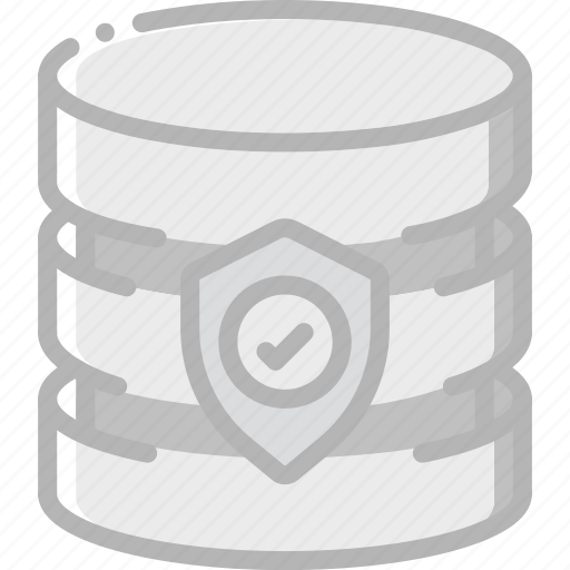 Data, database, security, shield, secure icon - Download on Iconfinder