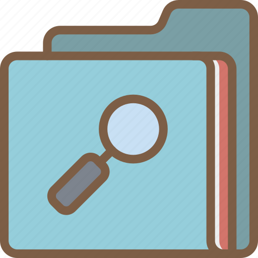 Data, folder, search, security, secure icon - Download on Iconfinder