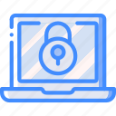 data, laptop, lock, security, secure