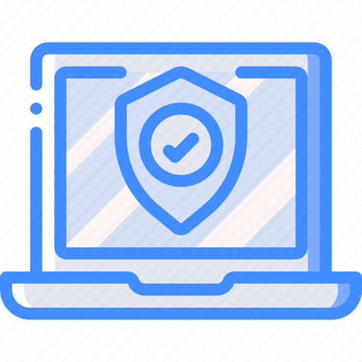 Data, laptop, security, shield, secure icon - Download on Iconfinder
