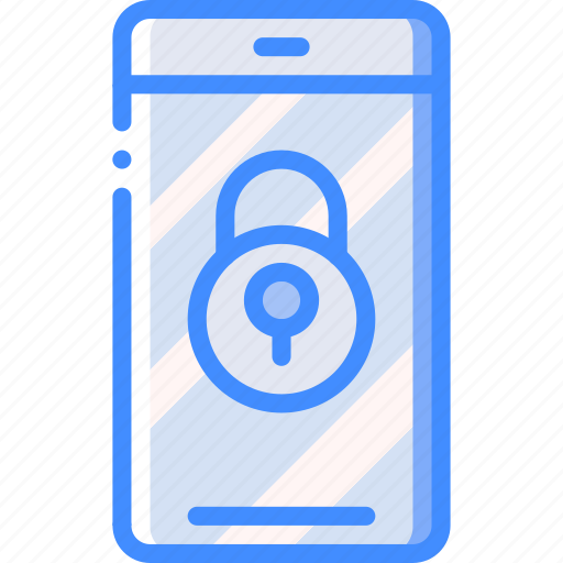Data, lock, phone, security, secure icon - Download on Iconfinder