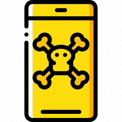 Danger, data, phone, security, secure icon - Download on Iconfinder