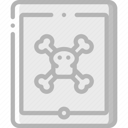 Danger, data, security, tablet, secure icon - Download on Iconfinder