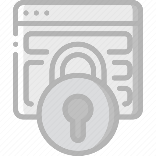 Browser, data, lock, security, secure icon - Download on Iconfinder