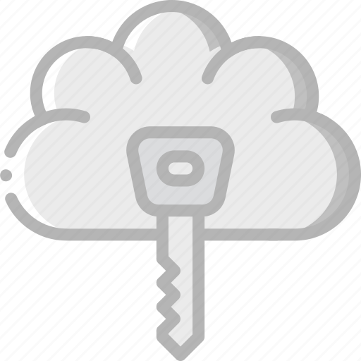 Cloud, data, key, security, secure icon - Download on Iconfinder