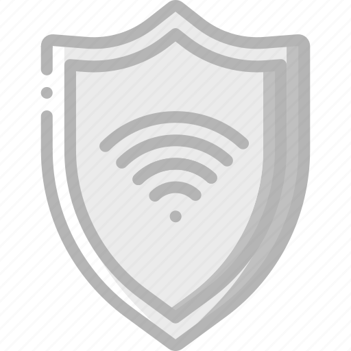 Data, security, shield, wifi, secure icon - Download on Iconfinder