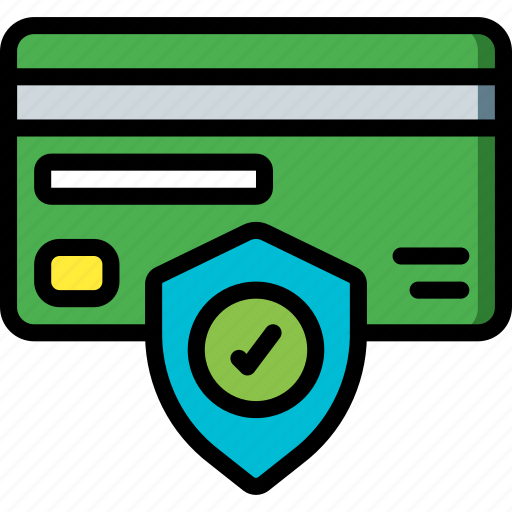Card, data, security, shield, secure icon - Download on Iconfinder
