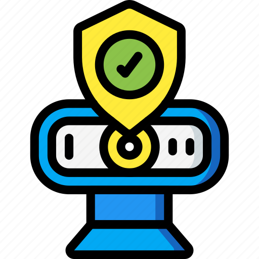 Data, security, shield, webcam, secure icon - Download on Iconfinder