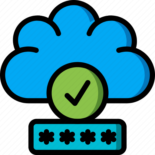 Cloud, data, password, security, secure icon - Download on Iconfinder