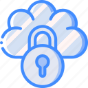 cloud, data, lock, security, secure