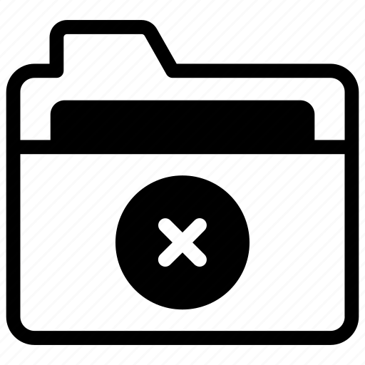 Delete folder, recycle folder, delete file, delete directory, recycle bin icon - Download on Iconfinder