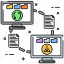 file, sync, data, sharing, cross, platform, monitor, screen 