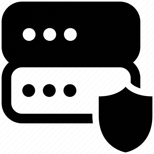 Data, storage, server, database, shield, protection, secure icon - Download on Iconfinder