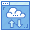 cloud, computer, data, storage, transfer 