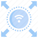 wifi, arrows, wireless, ui, communication