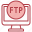 ftp, file, storage, transfer, computer 