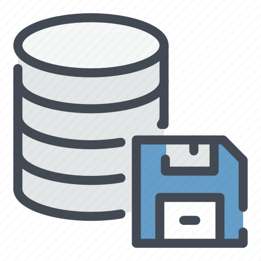 Backup, database, disc, save, server, storage icon - Download on Iconfinder