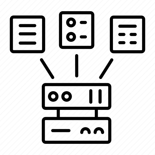 Storage area, database, repository, directory, data icon - Download on Iconfinder