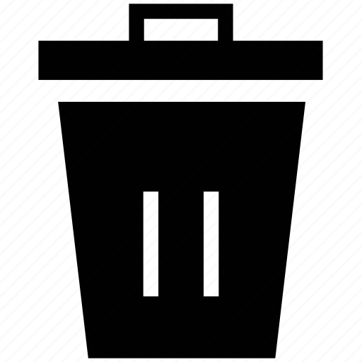 Bin, delete, dustbin, garbage, remove, trash, trash can icon - Download on Iconfinder