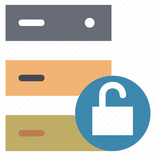 Data security, data storage security, database security, server lock, server safty, server security, web host security icon - Download on Iconfinder